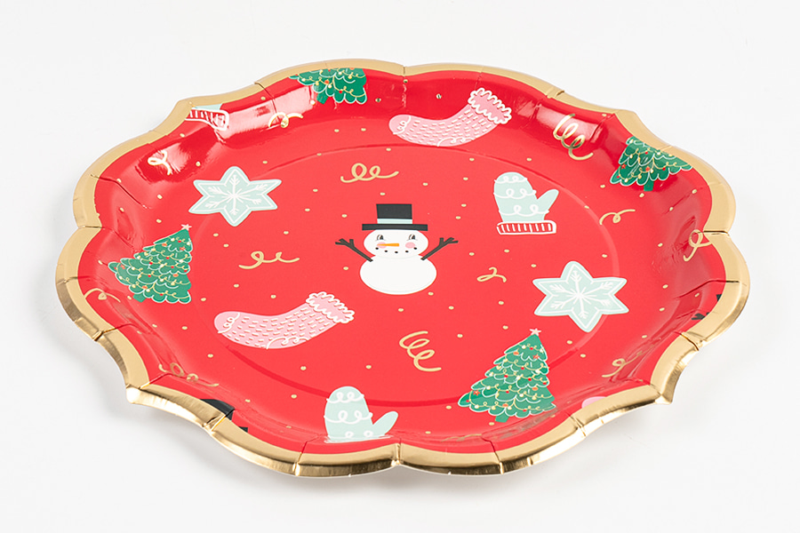 Spesialformede papirplater